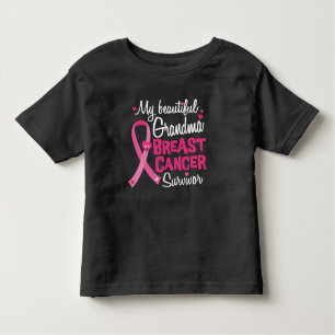 Schöne Oma Breast Cancour Survivor Kleinkind T-shirt