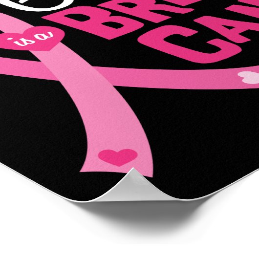 Schöne Oma Breast Cancour Survivor Poster (Ecke)