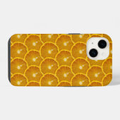 SCHÖNE ORANGE SLICE iPhone HÜLLE (Rückseite (Horizontal))