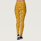 SCHÖNE ORANGE SLICE LEGGINGS (Rückseite)