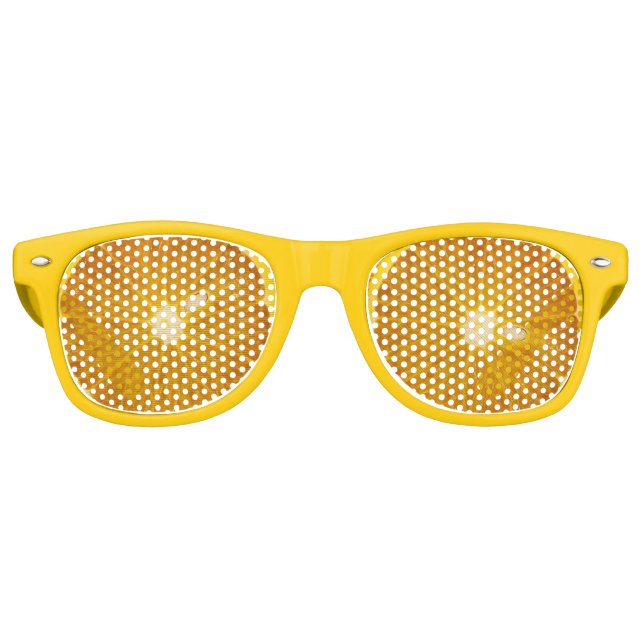 SCHÖNE ORANGE SLICE PARTYBRILLE (Vorderseite)