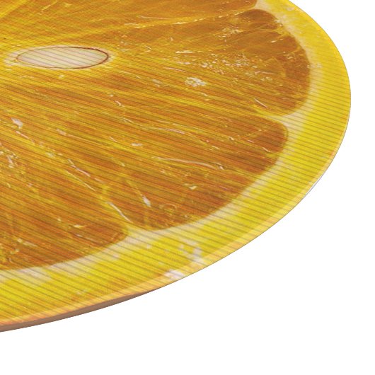 SCHÖNE ORANGE SLICE SCHNEIDEBRETT (Ecke)