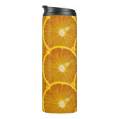 SCHÖNE ORANGE SLICE THERMOSBECHER (Nach rechts gedreht)