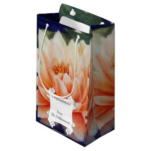 Schöne Orange Wasserlilie Blume Kleine Geschenktüte