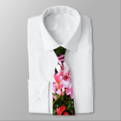 Schöne Orchid-Krawatte Krawatte (Gebunden)