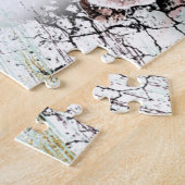 Schöne Orchidee stilvoll floral Puzzle (Seite)