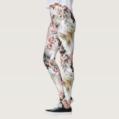 Schöne Orchidee stilvoll Leggings (Links)