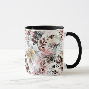 Schöne Orchidee stilvoll Tasse