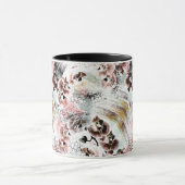 Schöne Orchidee stilvoll Tasse (Zentrum)