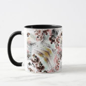 Schöne Orchidee stilvoll Tasse (Links)