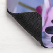 Schöne Orchidee, Zen-Steine Mousepad (Ecke)