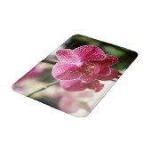 Schöne Orchideen-Bad-Matte Badematte (Schrägansicht)