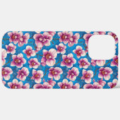 Schöne Orchideen-Blume Case-Mate iPhone Hülle (Hinten (horizontal))