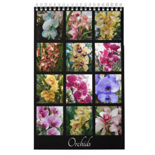 Schöne Orchideen Kalender