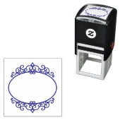 Schöne Ornament-Circle-Scrapbooking Permastempel (Beispiel)