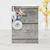 Schöne Ornamente am Pier Karte (Gelbe Blume)