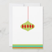 Schöne Ornamente Einladung (Rückseite)