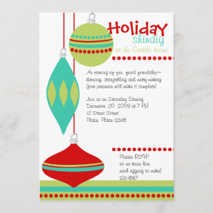 Schöne Ornamente Einladung