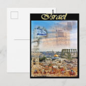 schöne Orte Israels Postkarte (Vorne/Hinten)