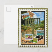 schöne Orte Israels Postkarte (Vorne/Hinten)