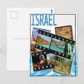 schöne Orte Israels Postkarte (Vorne/Hinten)