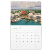 Schöne Orte rund um den Weltkalender 2024 Kalender (Feb 2026)