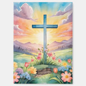 Schöne Osterfarben Kunst, Dichtung und Musik Magnet (Vorderseite)