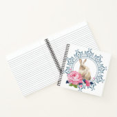 Schöne Osterkaninchen Notizblock (Innenseite)