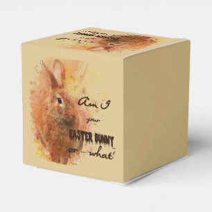 Schöne Ostern Bunny Wine Geschenkschachtel