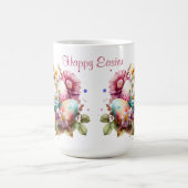 Schöne Ostersonne und Text Kaffeetasse (Mittel)