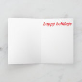 schöne ostindische Kinder und Weihnachtsbaum Dankeskarte (Innenseite)