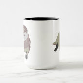 schöne Otter-Design Combo-Tasse, 15 oz Tasse (Zentrum)