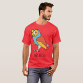 Schöne Owl Night T-Shirt (Vorne ganz)
