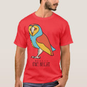 Schöne Owl Night T-Shirt (Vorderseite)