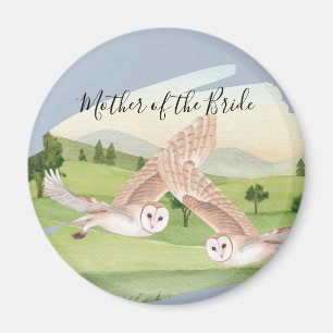 Schöne OWLS-Hochzeit Magnet