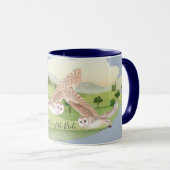 Schöne OWLS-Hochzeit Tasse (VorderseiteRechts)