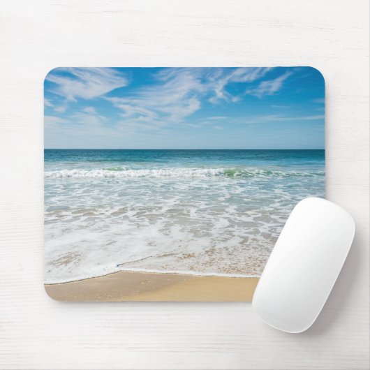 Schöne Ozean- und Strandszene Mousepad (Mit Mouse)