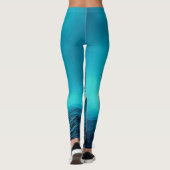 Schöne Ozeanreisen Leggings (Rückseite)