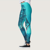 Schöne Ozeanreisen Leggings (Links)