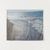 Schöne Ozeanwellen Fotoband Wandteppich (Vorderseite (Horizontal))