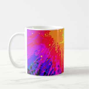 Schöne Paint Splash Tasse