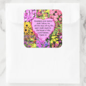 SCHÖNE PALMA 23-DESIGN QUADRATISCHER AUFKLEBER (Tasche)