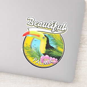 Schöne Palma, Tukan-Logo  Aufkleber