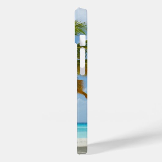 Schöne Palmen an einem tropischen Strand Case-Mate iPhone Hülle (Rückseite / Links)