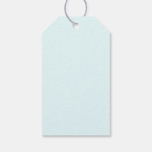 Schöne Palmen an einem tropischen Strand Geschenkanhänger (Rückseite)