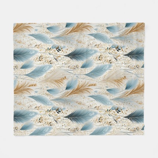 Schöne Pampas Grass Fleecedecke (Vorderseite (Horizontal))