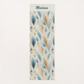 Schöne Pampas Grass Yogamatte (Vorderseite)