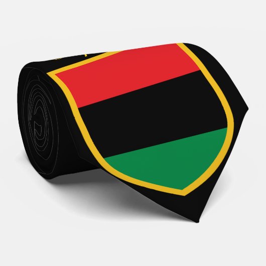 Schöne Pan-Afrikaner-Flagge Krawatte (Gerollt)