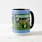 Schöne Panda-Schrift Psalmen 16:11 Tasse (VorderseiteRechts)