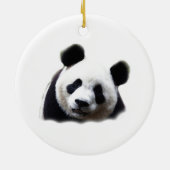 Schöne Panda Weihnachtsbaum Ornament (Hinten)